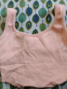 Ribbed Corset Style Tank Top