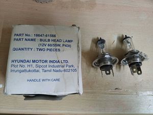 hyundai car headlight bulb 60/55 watts 12v