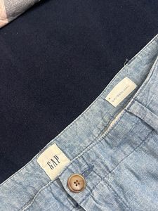 GAP Light Wash Wide Leg Pants