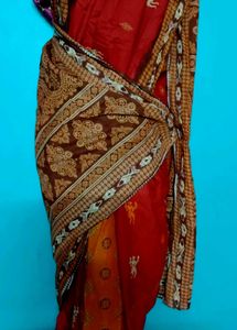 kalamkari cotton saree.