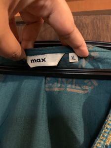 Max XL Green And Gold Dress