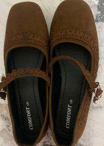 Chic Brown Ballerina Flats
