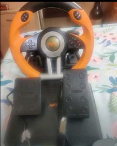 PXN V3 Pro racing wheel gaming setup for driving