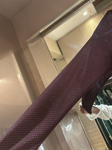 Maroon Fitted Top