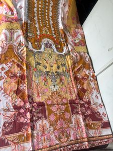 Vibrant Printed Kurta Set with Dupatta
