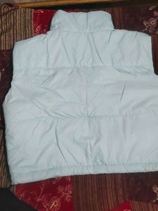 Light Blue Puffer Vest