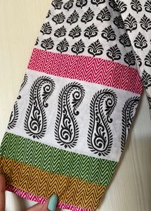 Printed Ethnic Cotton Kurti For Women