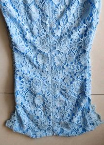 Light Blue Lace Dress