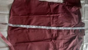 NEW WITHOUT TAG - Burgundy Casual Shirt