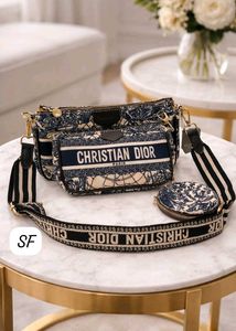 Coach 3 Pc  Shoulder / Sling Bag Set