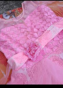 Pink Tulle Party Dress