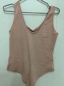 Pink Forever 21 Bodysuit