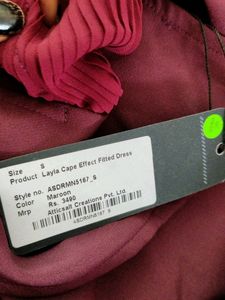Burgundy Dress (Women's)