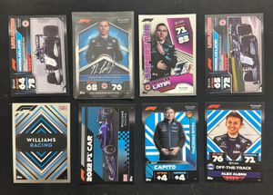 Topps Turbo Attax 22 Nicholas Latifi Auto Lot
