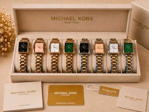 Michael Kors Rose Gold &amp; Silver Watch