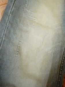Stylish Light Wash Denim Jeans