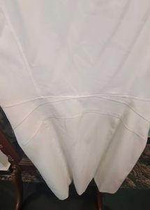 Formal fitted Off-white dress by MARC NEW YORK