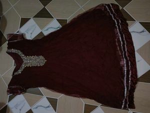 Maroon 🤎🤎 Frock Suit .....