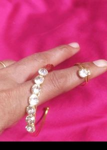 New Set Of Bracelet And Matching Ring