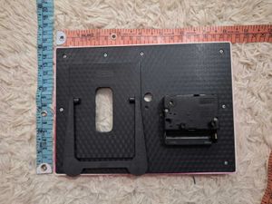Pink Mickey Mouse Photo Frame Clock
