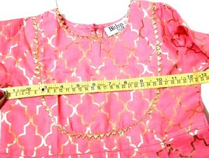 Peach Kurta Set for 4-5 yr old girl