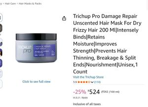 Trichup Pro Damage Repair Hair Mask