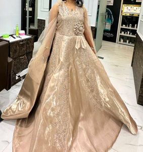 Elegant Embroidered Gown