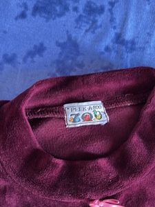 Girls' Velvet Dress