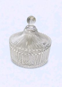 Elegant Crystal Candy Jar