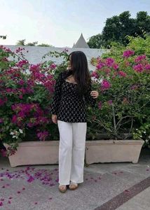 Elegant Printed Corset Kurta.