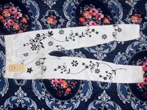 :Only One Piece - New Launch White Floral Printed
