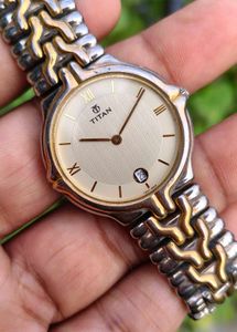 Titan Two-Tone Analog Watch