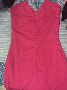 Vibrant Pink Sheath Dress