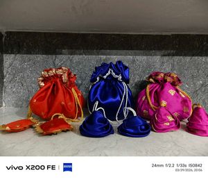 Set of 3 Ethnic Potli Bags