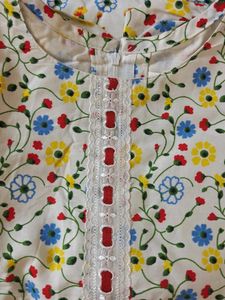 New Cute Floral Print Summer Dress