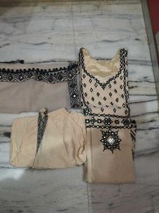 Embroidered Silk Blouse