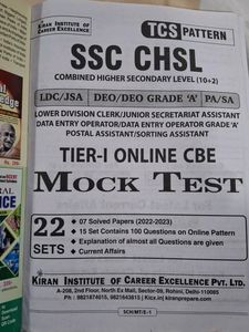 Ssc Chsl Mock Test