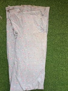 Floral Nightdress with Lace Collar