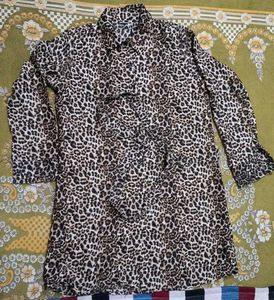 Stylish Leopard Print Dress