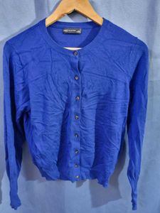 Marks and spencer Blue Cardigan Sweater
