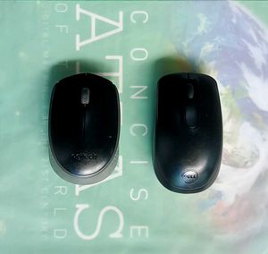 Logitech M170 & Dell WM118 Wireless Mice Mouse