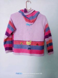 Cute Kids Knit Hoodie