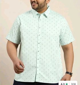 sztori men's green & white striped casual shirt