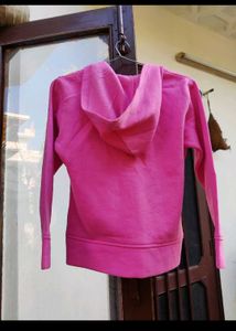Fleece Pink Hoodie