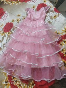 Frill Long Frock