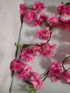 Beautiful Pink Flower Garland