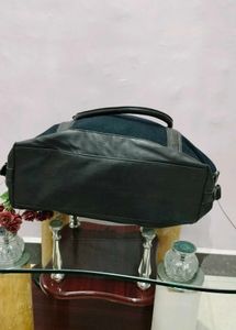 Stylish Black Duffle Bag