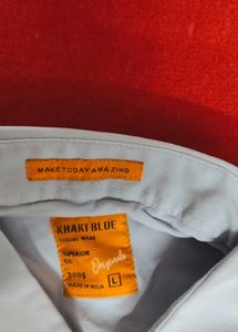 90%.off Sale Blue Casual Shirt Vintage Korean Orgi
