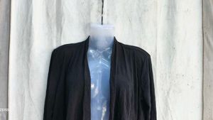 Black Lightweight Cardigan
