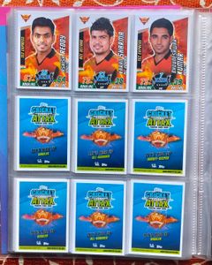 Ipl - 2014 Cricket attax cards All Teams